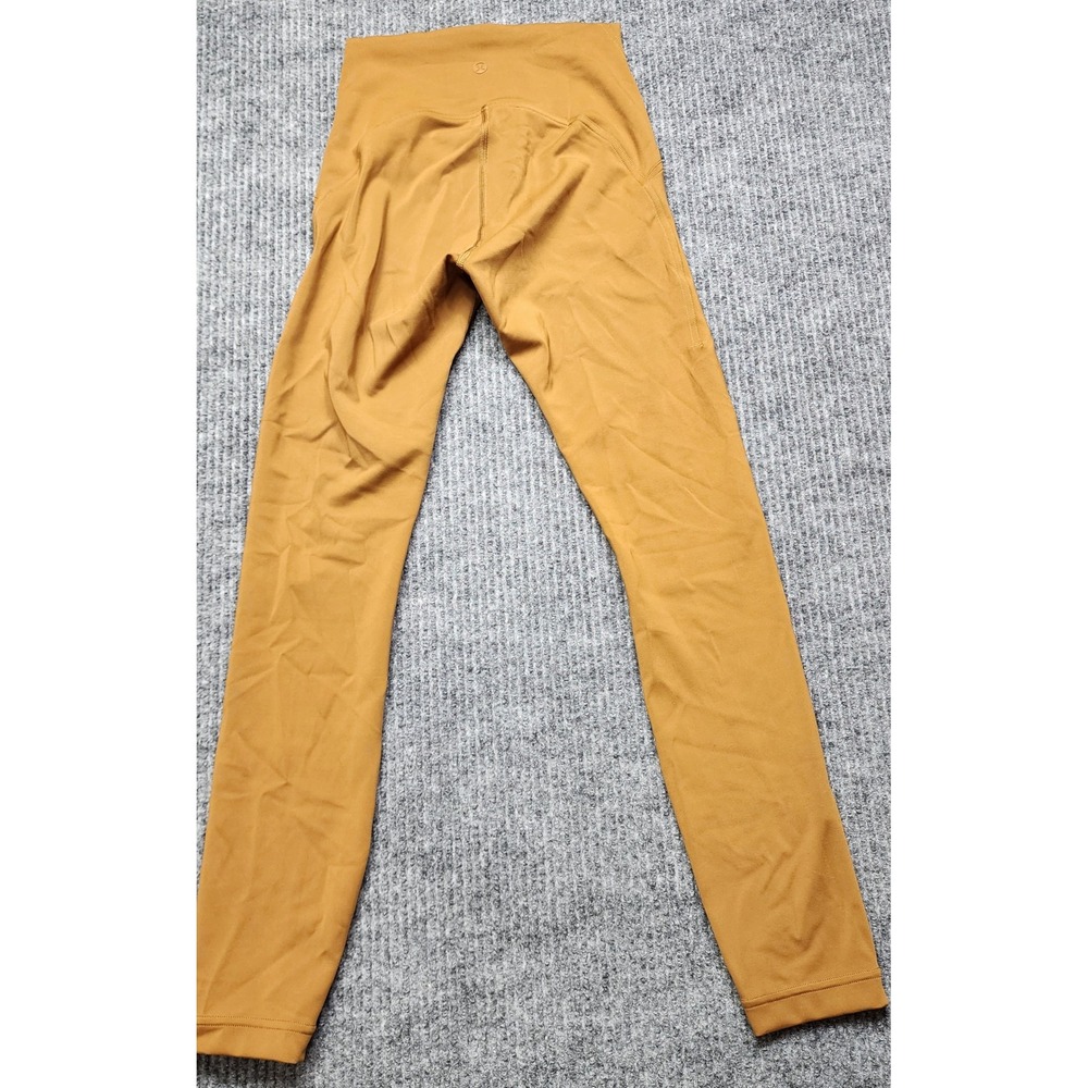 Lululemon Instill High-Rise Tight 25 Mustard Copper Yoga Leggings Size 2 LW5DJTS - Picture 8 of 10